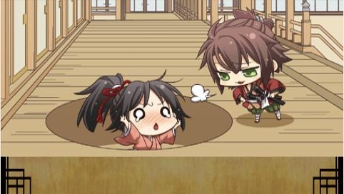 薄櫻鬼-Q版千鶴與總司