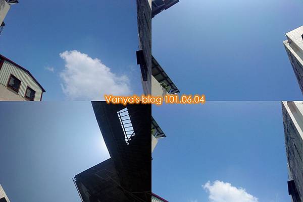 藍天、白雲～～