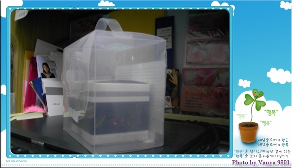 盒裝背扣為蝴蝶型，很特殊唷！