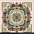 Châtelaine Designs-Medieval Town Mandala