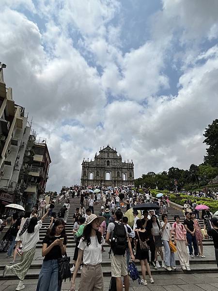 DAY2-1《澳門-大三巴》2024年4月中港澳三八雙花5天