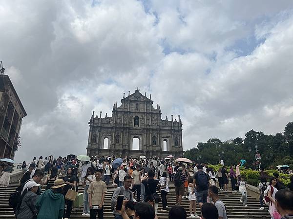 DAY2-1《澳門-大三巴》2024年4月中港澳三八雙花5天