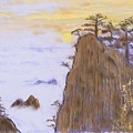 黃山習作-20120418始信峰