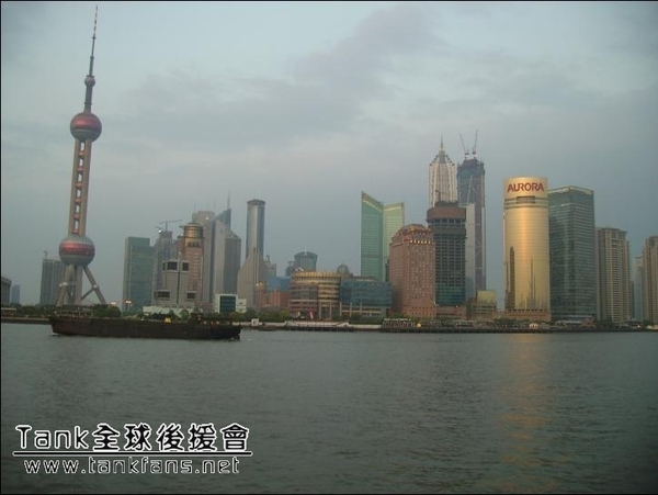 上海的陸家嘴金融區!