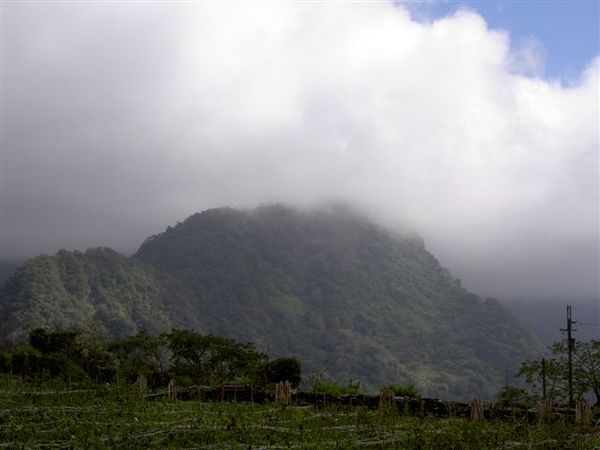 圓圓的山