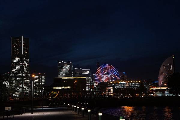 橫濱碼頭夜景 (4)