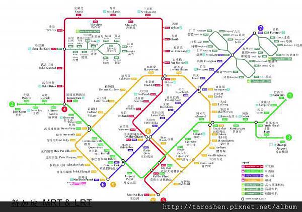 新加坡地鐵圖