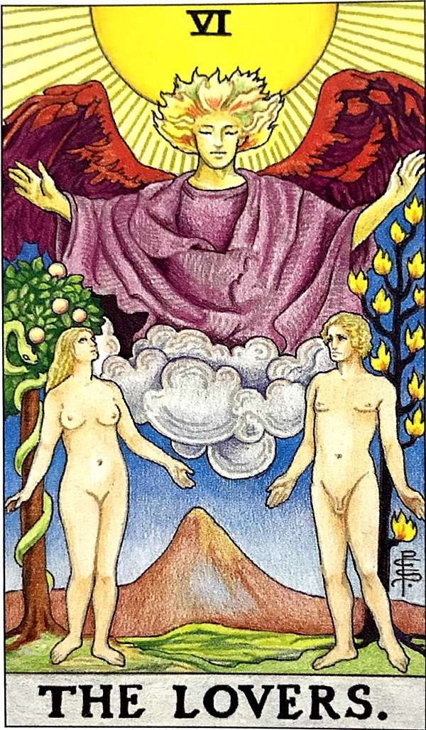 塔羅21型人格 6戀人型人格 土艸合四維tarotflly塔羅 痞客邦