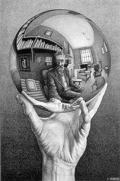 LW268-MC-Escher-Hand-with-Reflecting-Sphere-1935