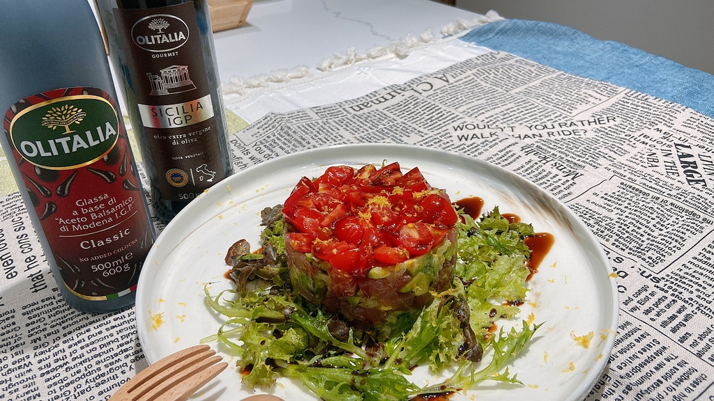 鈴木主廚の義大利料理 生鮪魚酪梨塔塔tartare Con Tonno E Avocado 義大利廚房 痞客邦