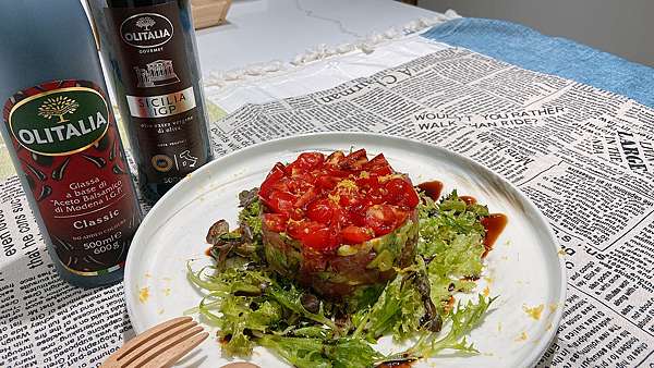 鈴木主廚の義大利料理 生鮪魚酪梨塔塔tartare Con Tonno E Avocado 義大利廚房 痞客邦