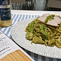 【鈴木主廚の義大利料理】熱那亞風青醬細扁麵Linguine al pesto genovese