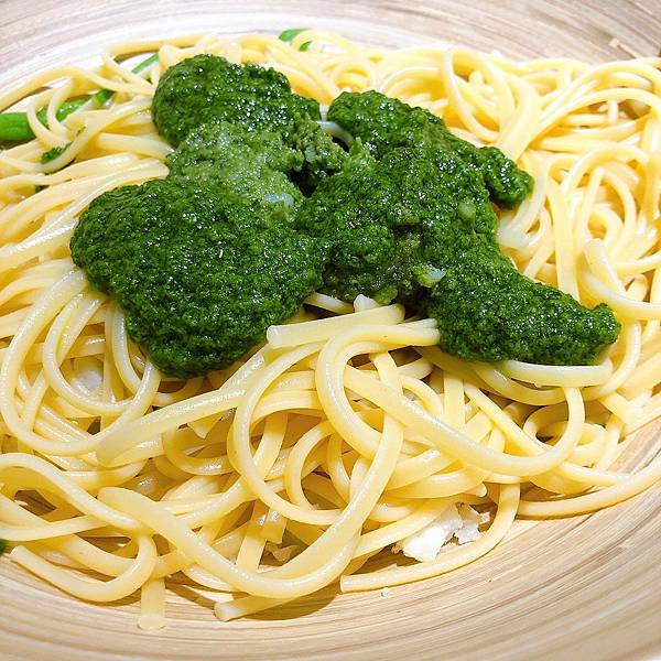 【鈴木主廚の義大利料理】熱那亞風青醬細扁麵Linguine al pesto genovese