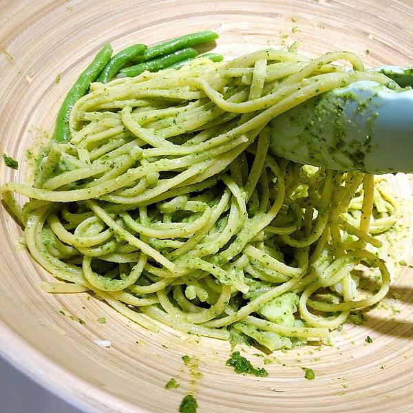 【鈴木主廚の義大利料理】熱那亞風青醬細扁麵Linguine al pesto genovese