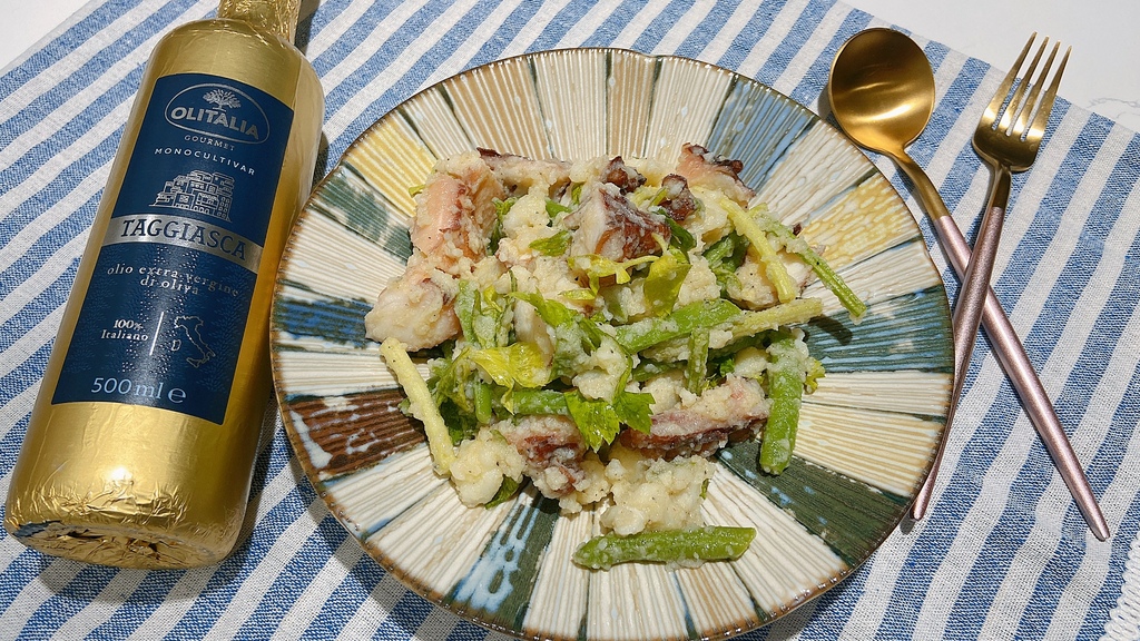 鈴木主廚の義大利料理 章魚馬鈴薯沙拉insalata Di Polpo Patate E Fagioli 義大利廚房 痞客邦