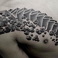 Fractals-and-Pointillism-–-Tattoos-von-Kenji-Alucky05