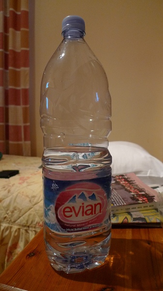 evian water