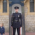 a very tall, handsome and cool guard