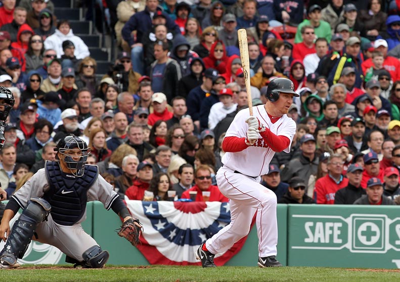 J. D. Drew Yankees VS Red Sox 4-9-2011