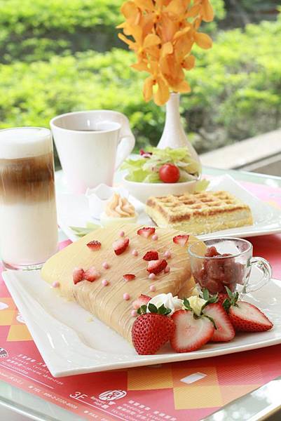 天成大飯店 Taipei Garden Café 雙人下午茶.JPG