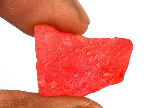 橘紅色剛玉*[K5-2002-042-1]100％天然有加熱