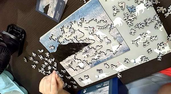 海裡魚木質拼圖-一年高山-Nov. 北大武山