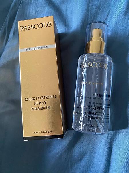 肌膚乾燥急救神器！夏普 PASSCODE 晶鑽保濕噴霧 #台