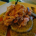 火龍果百香鮭魚