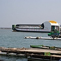 黑面琵鷺造型膠筏