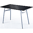 [簡單堂]-【CANDY】鏡面防水多用途工作桌-寬120cm(黑色)