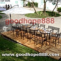 SH-A110086塑木圓桌+S13101鐵製塑木椅-惠宇清朗-1.jpg