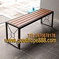 SH-S13111 塑木椅面鐵製腳長板凳-(大安)樂利路(四平街)番茄牛肉麵(山西刀削麵)(2)-300.jpg