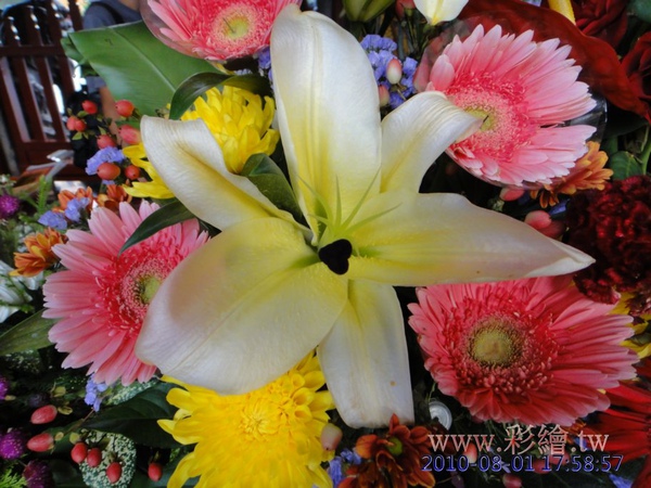 供花