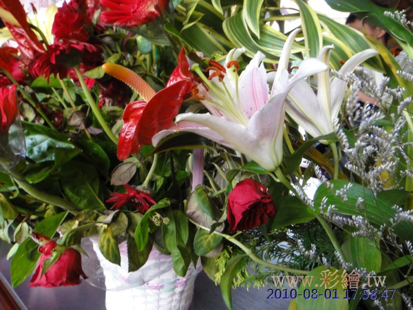 供花