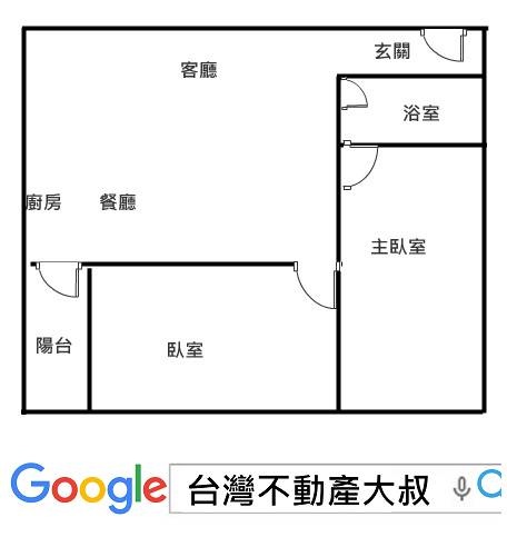 格局圖市政香榭裝潢二房.jpg