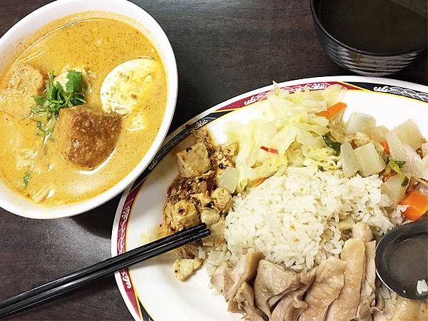 台北101附近 (近吳興街) 高貴不貴巷弄平價星馬美食豐富堂