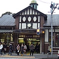 原宿站舊樣子的車站口-