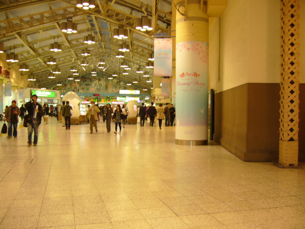 上野車站很大，搭車無知方向