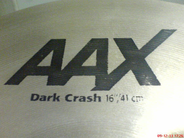 SABIAN Dark Crash 16" (近)