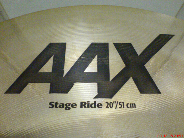 SABIAN AAX Stage Ride 20" (近)