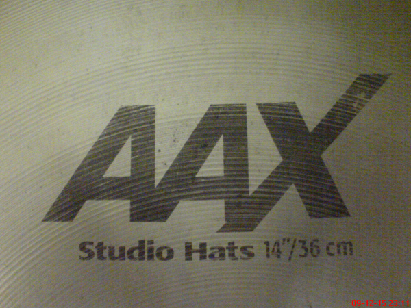 SABIAN AAX Studio Hats 14" (近)