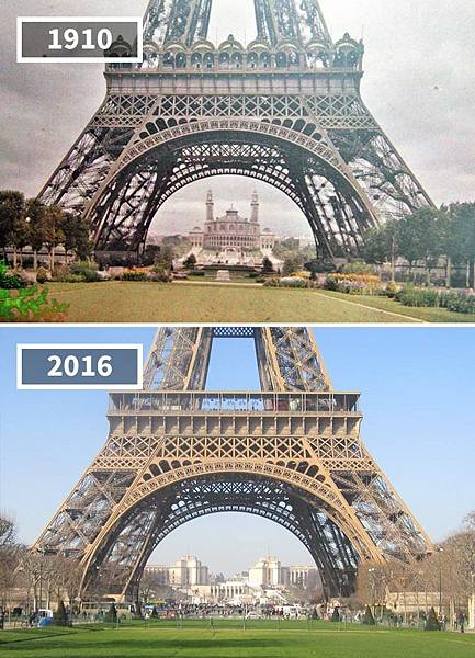 埃菲爾鐵塔，巴黎，法國，1910 – 2016.jpg