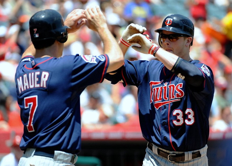 Justin Morneau, Joe Mauer.jpg