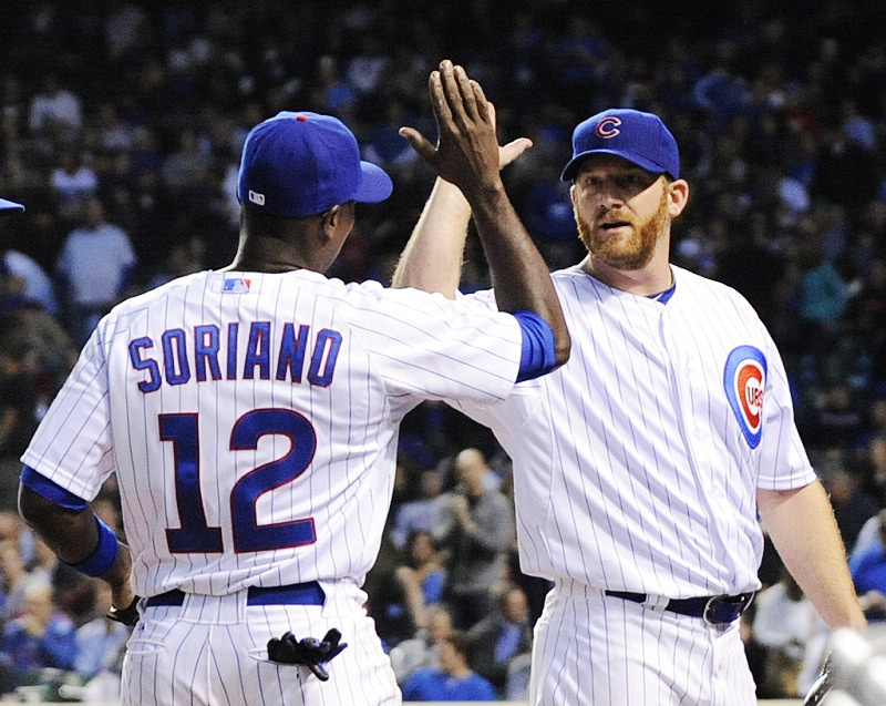 Alfonso Soriano, Ryan Dempster.jpg