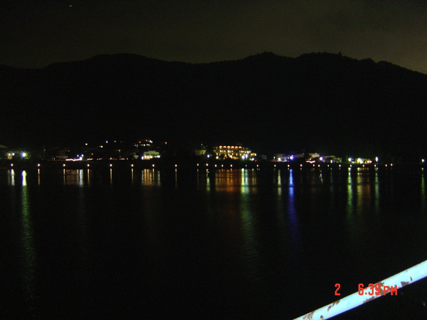 河口湖夜景