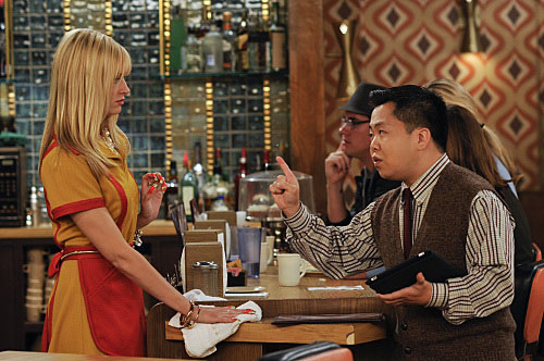 2 broke girls han diner