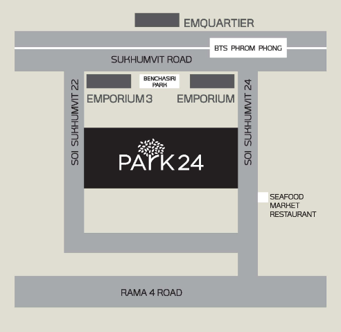 Park 24 location map