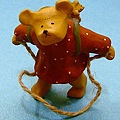 Bear&ME系列(英代理商),背帆布包跳繩的女孩(Girl with Rucksack & Skipping Rope)