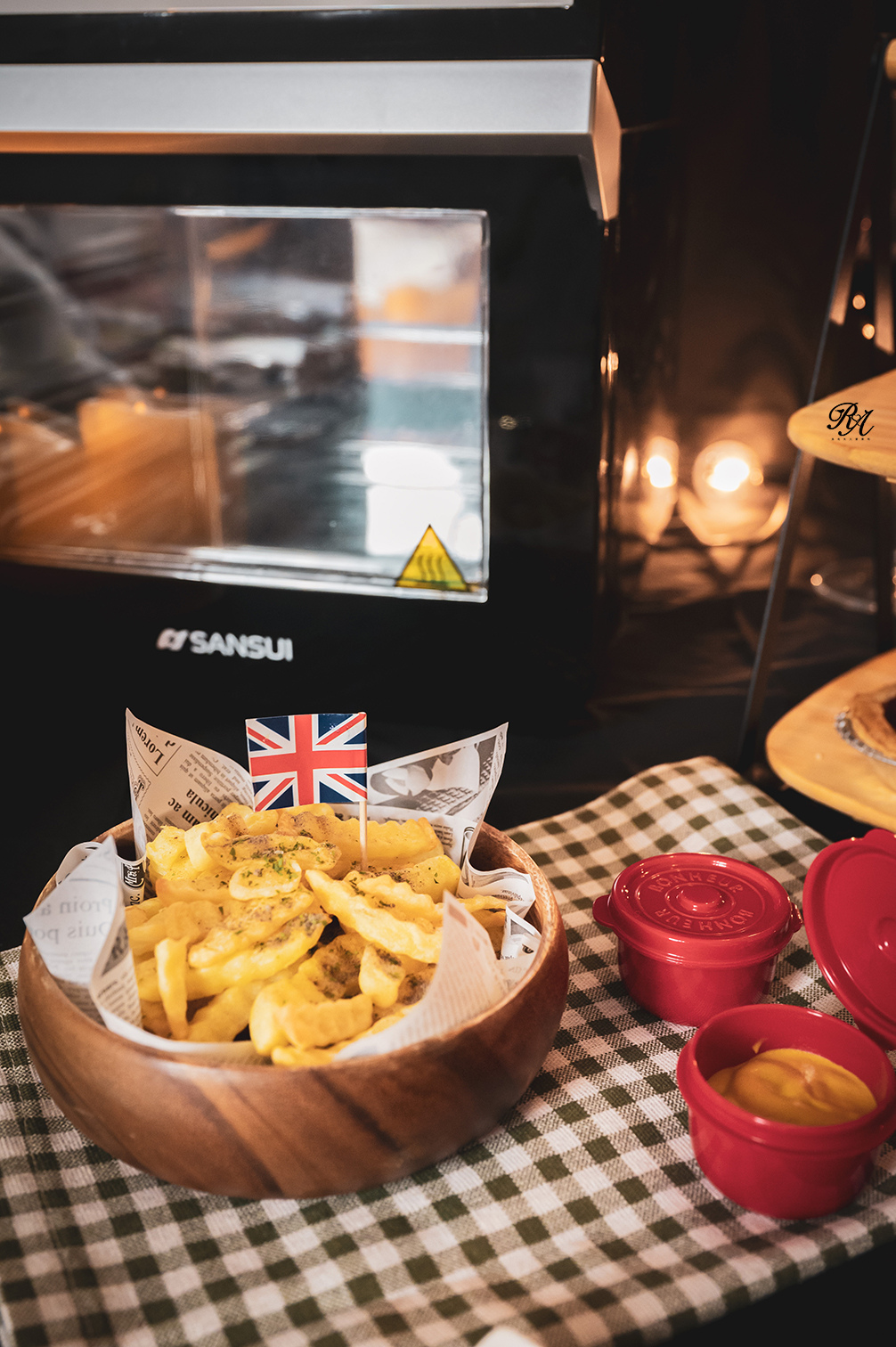 氣炸烤箱.jpg SANSUI 山水 12L旋風溫控智能氣炸烤箱SAF-553N 超好用的自動轉烤/不鏽鋼內膽 分享我的氣炸烤箱料理