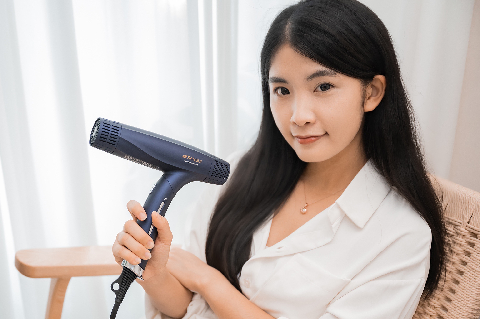吹風機推薦.jpg SANSUI山水極勁正負離子高速吹風機❤速乾、抗毛躁、輕巧好攜帶